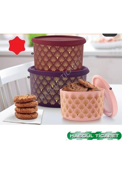 Tupperware Tek Parmak Parıltı Set Buzdolabı Saklama Kabı Hsgl