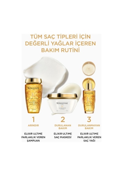 Kerastase Elixir Ultime L'huile Originale Saç Bakım Yağı 100 ML
