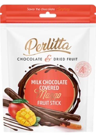 Perlitta Mango Ve Armutlu Sütlü Çikolatalı Stick 70 G