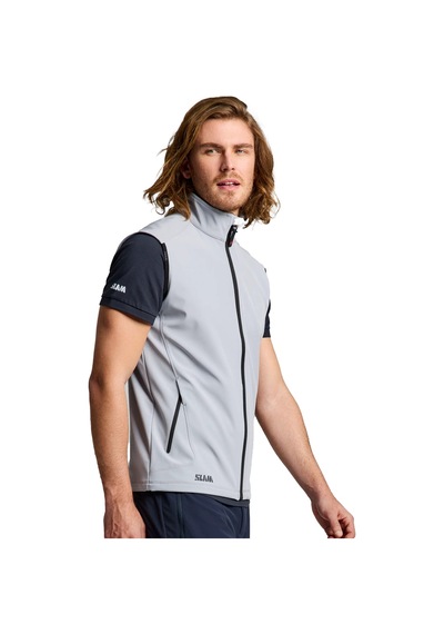 Slam Slam Act Softshell Vest Erkek Gri Yelek W05 Gri