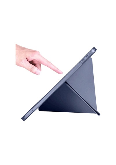 Apple Uyumlu iPad 2022 10.9 10.nesil Kılıf Kalemlikli Mars Tablet Kılıfı - Lavender