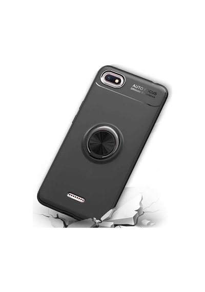 Xiaomi Redmi 6A Kilif Yüzüklü Tam Korumali Silikon Kapak 417123842