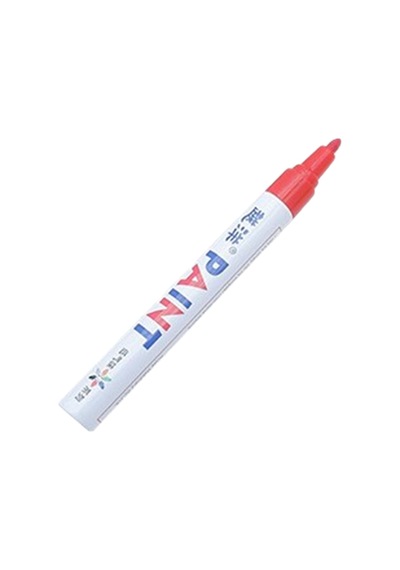 Space Lastik Yazı Kalemi Kırmızı / Daly40
