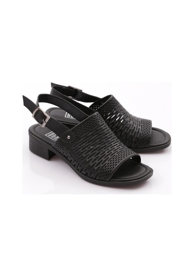 Dgn 015 Kadin Arkadan Bağlamali Sandalet 015-142-R1534 Siyah