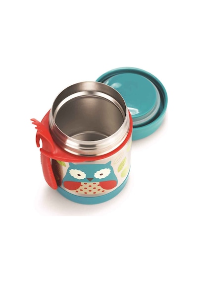 Skip Hop Paslanmaz Çelik Termos 325 ML Baykuş Mavi