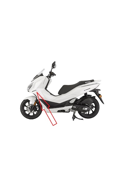 Mondial 125 Strada Ön Panel Sol Beyaz Oricinal