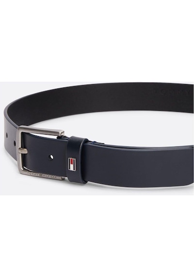 Tommy Hilfiger Adan Mini Logo Detaylı Kemer-8556 Black