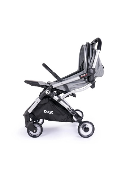 Duux Walker Tek Elle Katlanabilir Kabin Bebek Arabası Gri