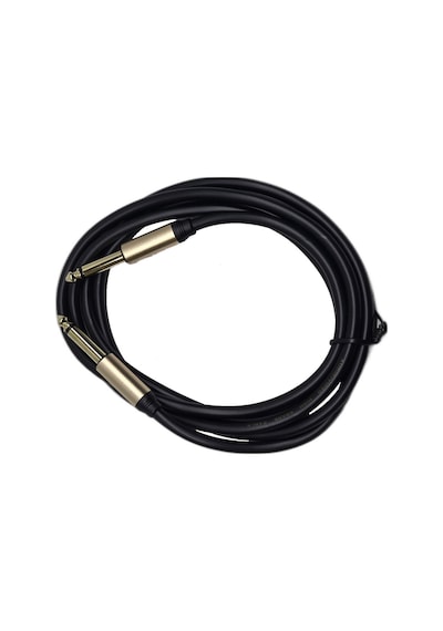 1.8 Metre 6.35 Mm To 6.35 Mm Ses Kablosu - Stereo Çivi Jak Enstrüman Ve Amfi Bağlantı Kablosu
