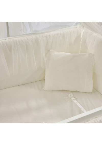 Meltem Kids Mondo Sallanır Ahşap Anne Yanı Beşik 60x120 cm (beyaz-ekru) Ekru Meltem Kids Mondo Sallanır Ahşap Anne Yanı Beşik 60x120 cm (beyaz-ekru) Ekru