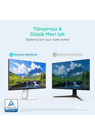 TCL 25G54 Ofis Ve Çalışma Monitörü 24.5" 144hz Fhd Mini Led Ips Panel Ev Ve İş Ekranı Hdmı+vga