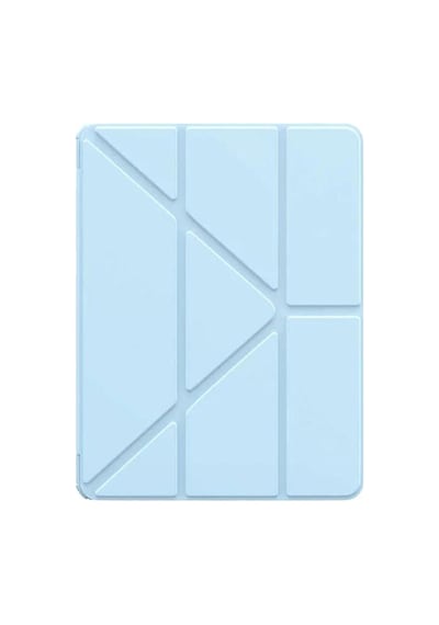 Baseus Minimalist Apple İpad Uyumlu Pro 13" Tablet Kılıfı - Mavi Kapaklı Kılıf