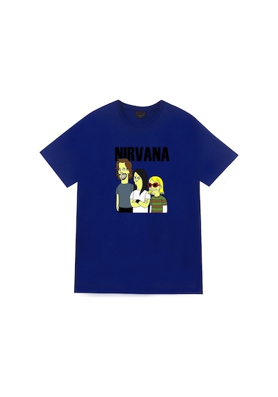 Nirvana Baskılı T-Shirt (542845617) Çok Renkli