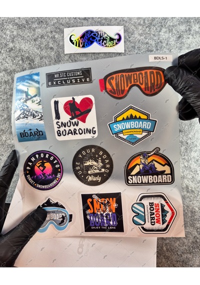 Bdls1 Küçük Boy 10lu Sticker Seti