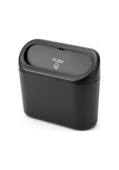 Orret Home Araç İçi Asılabilir Mini Çöp Kovası Otomatik Kapaklı, Koltuk Arkasına Asılabilir Pratik Oto Çöp Kutusu, Plastik Araç İçi Çöp Kovası, Araba Düzenleyici 6998