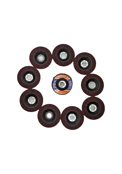 Titex 115mm Flap Zımpara 80 Kum 10 Adet