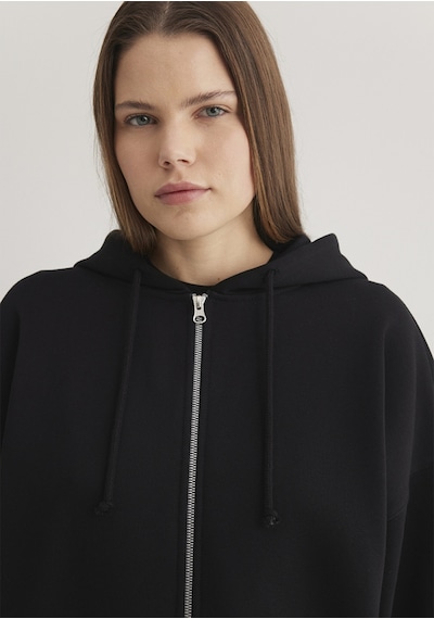 Mavi - Fermuarlı Siyah Sweatshirt 1610221-900