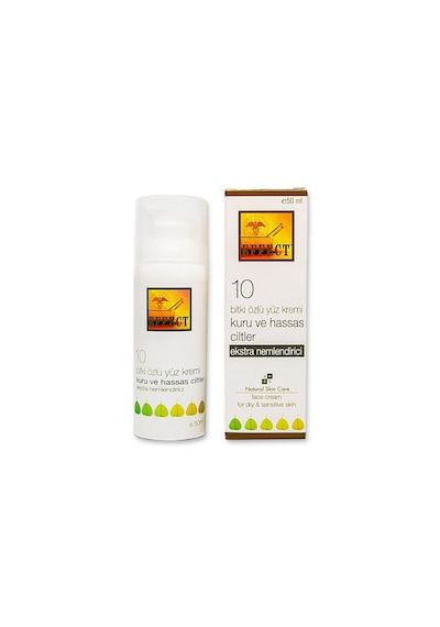 Effect 10 Bitki Özlü Kuru ve Hassas Ciltler İçin Ekstra Nemlendirici Yüz Kremi 50 ML