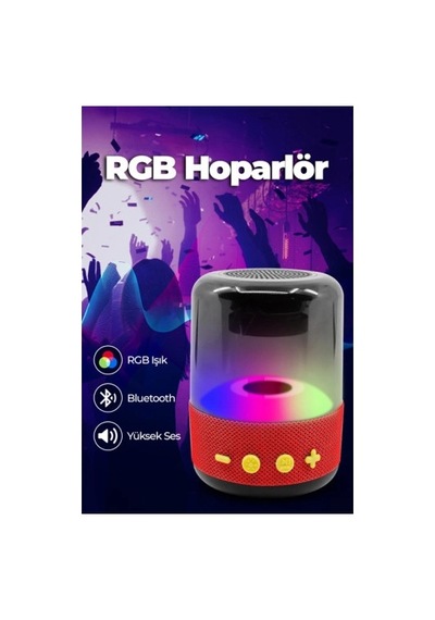 Zenviya21 Rgb Işıklı Yüksek Ses Hoparlör Zenya785