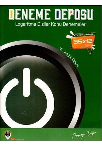 AYT Logaritma Diziler 35x12 Konu Deneme -  Deneme Deposu