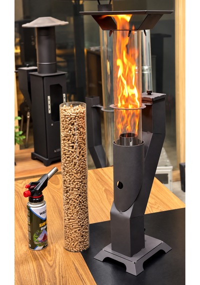 Mini Pelet Soba - 90 Cm Sezar Model