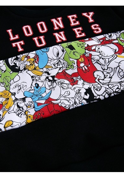 Looney Tunes Erkek Bebek Siyah Lisanslı 2 Li Takım 18503 Siyah