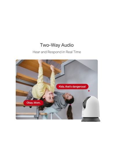 Mercusys 2mp 4mm Kablosuz Wıfı Pan-tilt Ip Kamera Mc200
