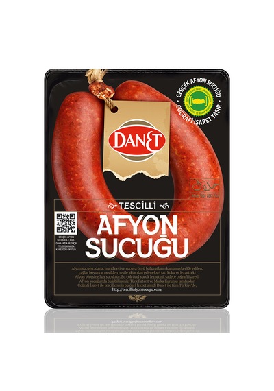 Danet Tescilli Afyon Sucuğu Fermente 300 G