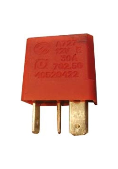 0603020 - 421 - Micro Röle 12v 30 Amper 4 - Dpmıx-hb - Fişli Kırmızı