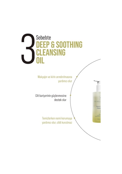 Skin Sensual Deep & Soothing Cleansing Oil 200 ML