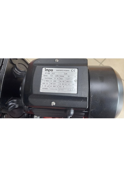 Jet200 M 50Y - 2Hp - 6Kat 12 Daire - Impo Pompalı Ekonomik Seri