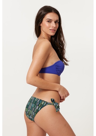 Pierre Cardin Dolgulu Straplez Bikini Takım 217333 Desenli Çok Renkli