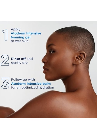 Atoderm Intensive Foaming Gel Çok Kuru Ve Atopi Eğilimli Ciltler İçin Niasinamid İçeren Onarıcı Temizleme Jeli Be