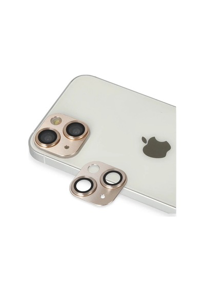 Apple İphone 13 Pers Alüminyum Kamera Lens - Gold Belirtilmemiş