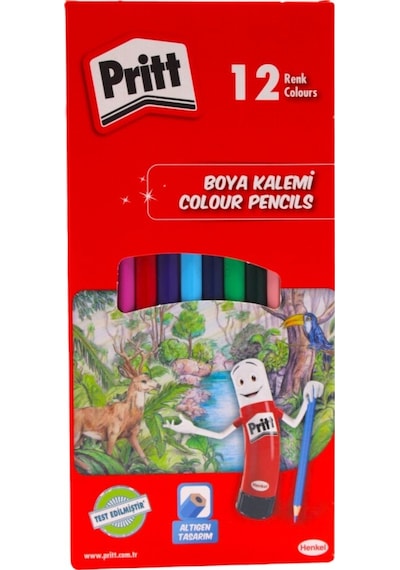 Kırtasiye Ofisi Pritt İlkokul 4 Parça Boya Seti