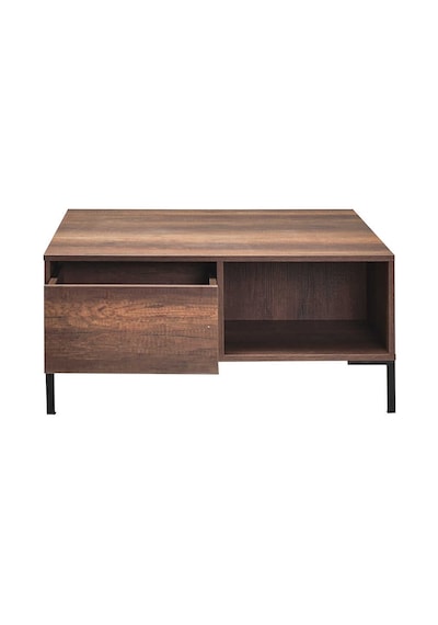 Kare Orta Sehpa - Koyu Ceviz Oslo Ceviz 90x42x90 Cm Gxyxd