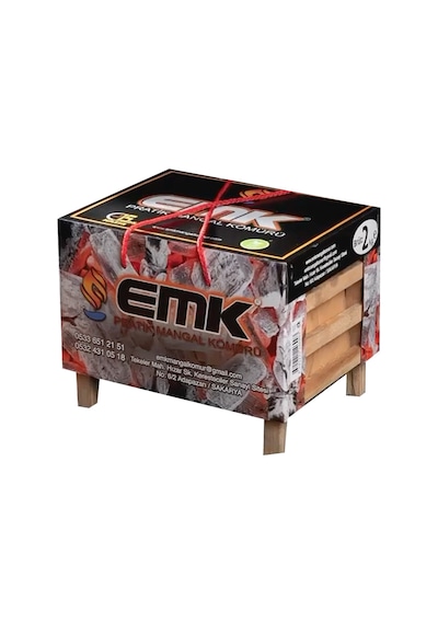 Emk Pratik Mangal Kömürü 2 Kg X 4 Adet