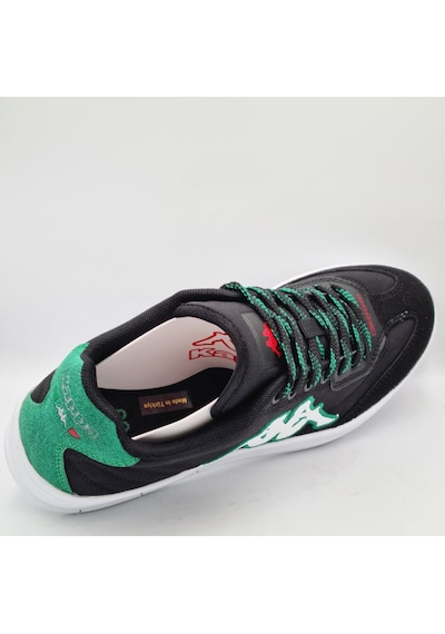 Kappa Santiago Siyah Yeşil Erkek Sneaker Spor Ayakkabı Siyah - Yeşil
