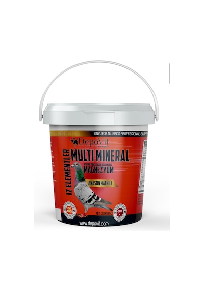 Depovit Depovit Multi Mineral Kırmızı Vitamin 2,5 Kg Kova