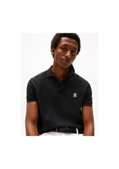 Tommy Hilfiger Imd Reg Polo Erkek Siyah T-shirt - Mw0mw33167
