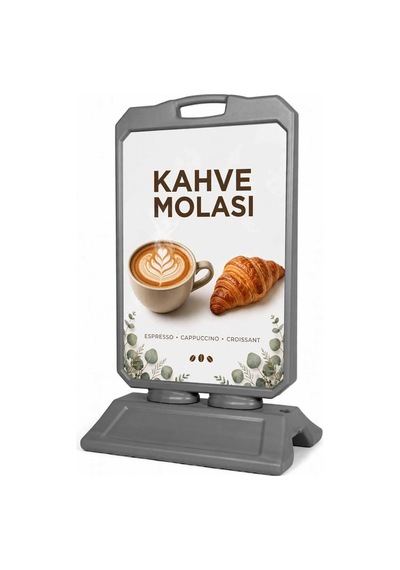 50x82 Cm Plastik Reklam Dubası