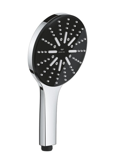 Rainshower Aqua El Duşu 3 Akışlı Krom+siyah 101676kı00 Gri