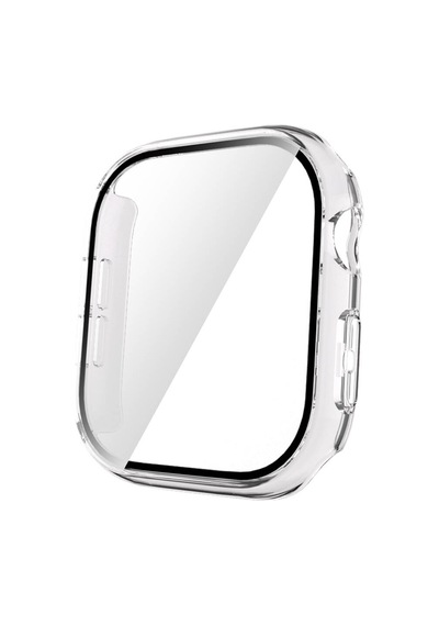 Watch 10 42mm Sert Pc Kasa Ve Ekran Koruyucu Ardx Watch Gard 35 - Şeffaf