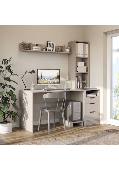 Mode Kitaplıklı Çalışma Masası , Bilgisayar Masası, Çekmeceli Çalışma Masası, Çalışma Ofis Masası Kumtaşı Mode Kitaplıklı Çalışma Masası , Bilgisayar Masası, Çekmeceli Çalışma Masası, Çalışma Ofis Masası Kumtaşı