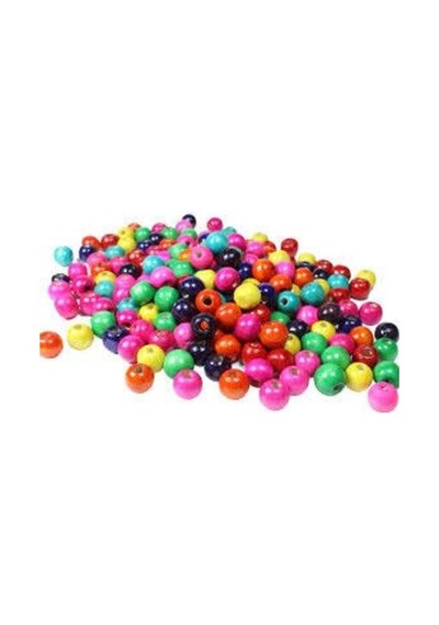Esmay Ahsap Renklı Boncuk 14mm B39