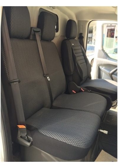 Ford Transit Custom 2012-2021 Koltuk Kılıfı Araca Özel 2+1 Kişili