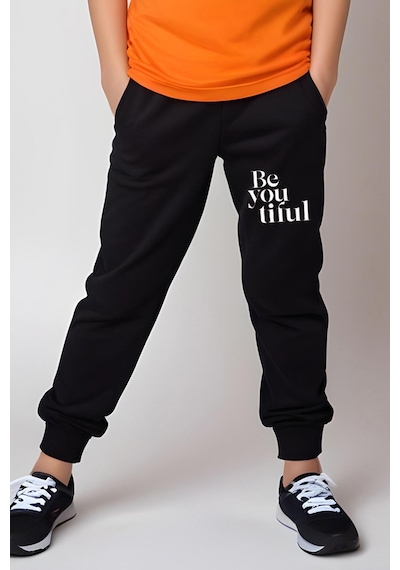 Fyk Kids Kız Çocuk Be You Tiful Baskılı Alt-üst Takım Turuncu