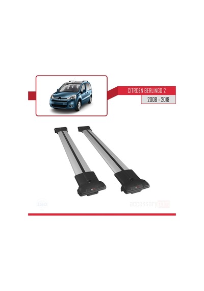 Citroen Berlingo 2008-2018 Arası Fly Model Ara Atkı Tavan Barı Gr
