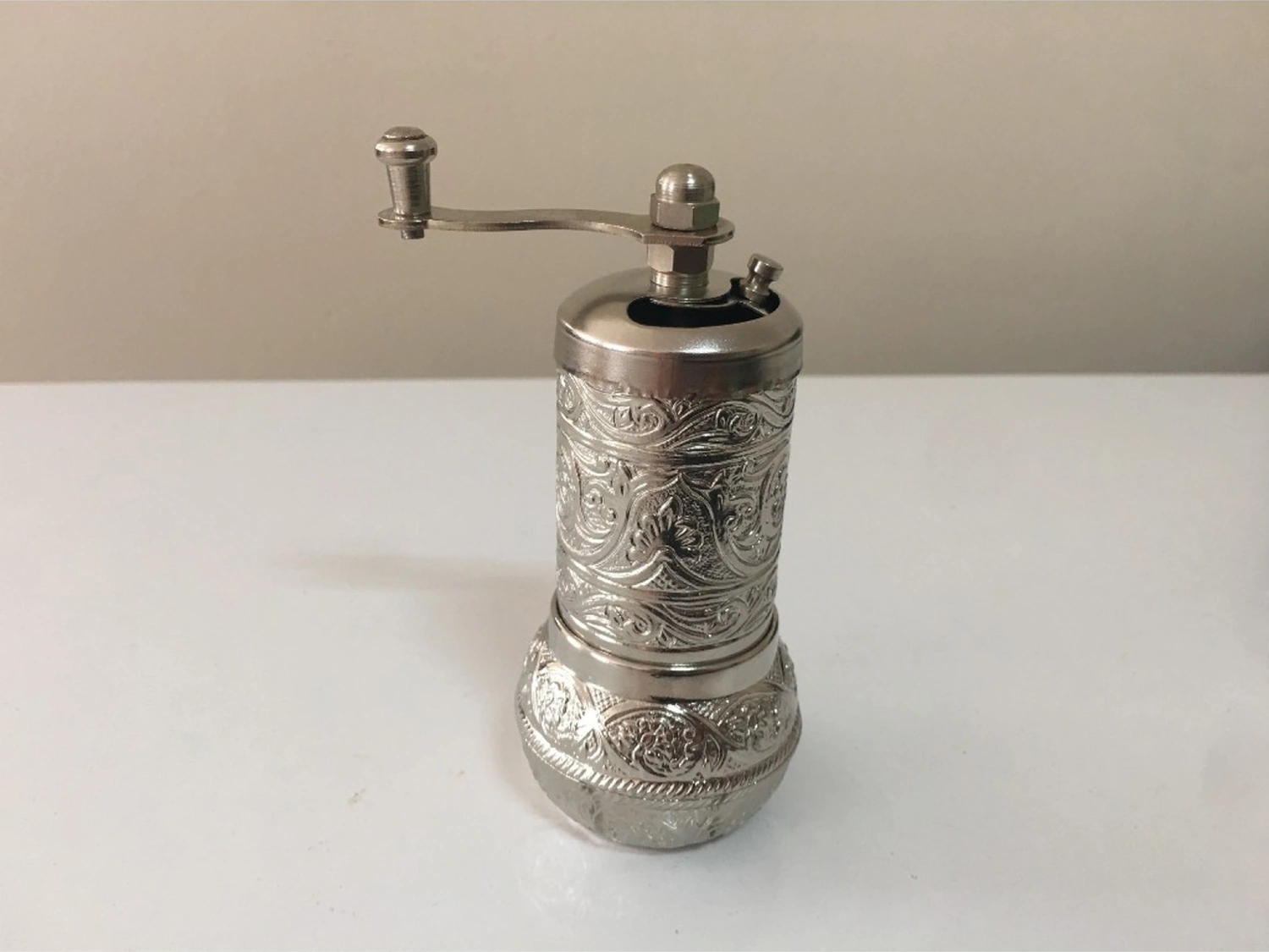Osmanlı Motifli Kahve Ve Baharat Değirmeni Bakır Çok Renkli