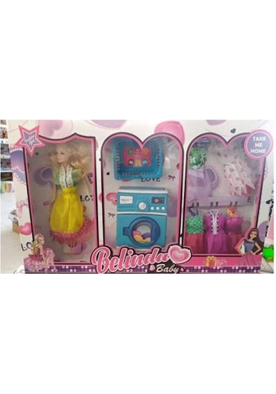Kembay Oyuncak Belinda Baby Bebek Seti Kmb-138